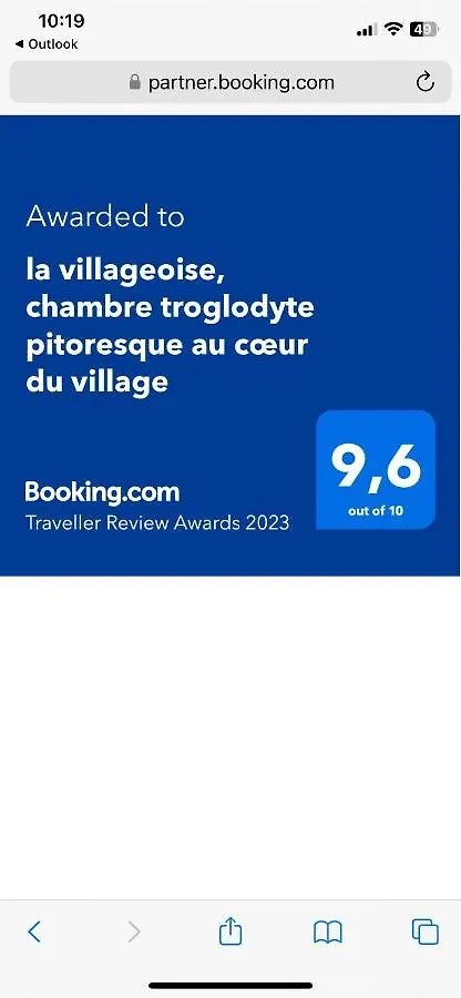 Bed and breakfast La Villageoise, Chambre Troglodyte Pitoresque Au Coeur Du Village Rognes Francia